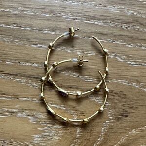 Madewell Gold Hoop Earrings